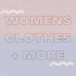WOMENS CLOTHES + ACCESSORIES + more..